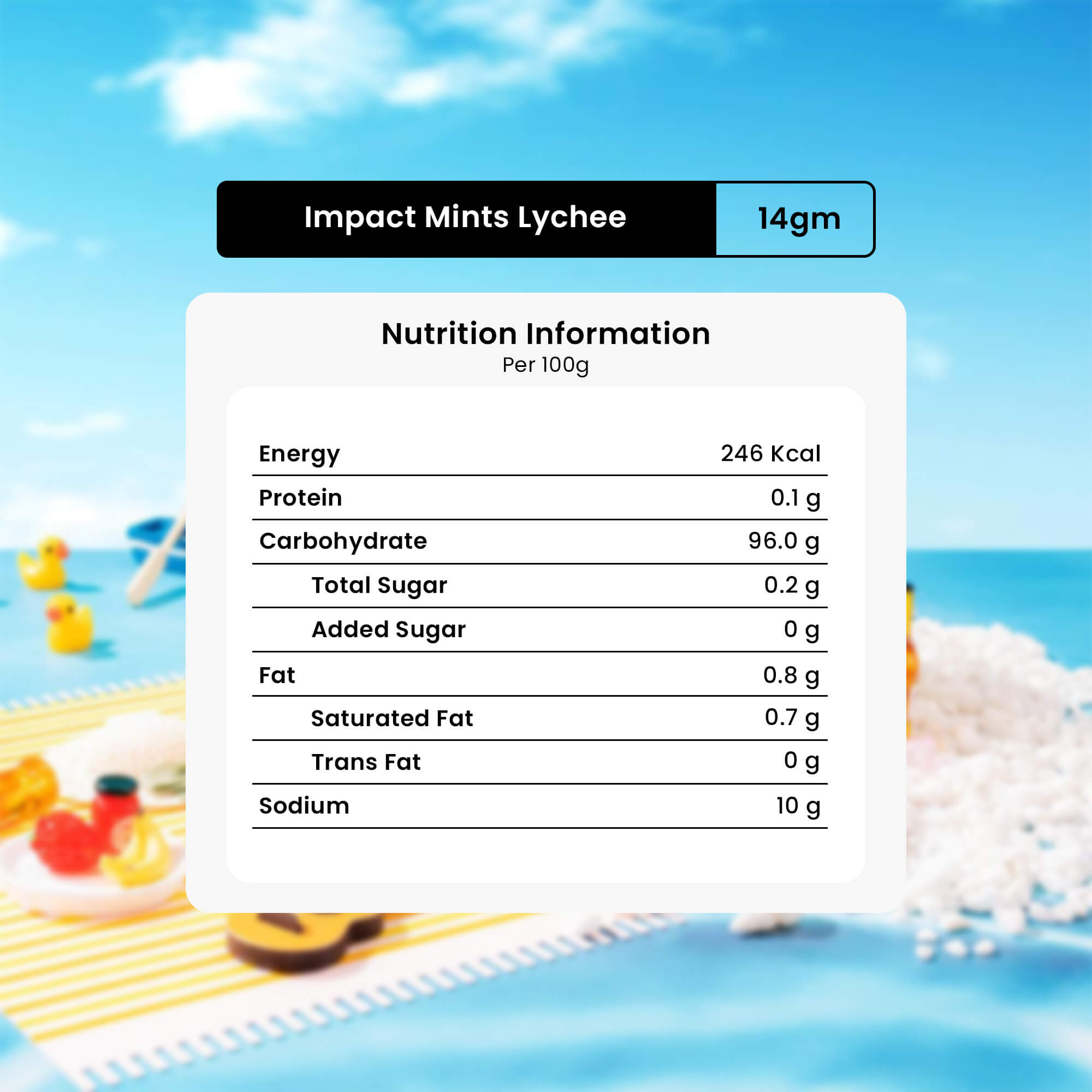 Impact Mints Lychee Summer Edition