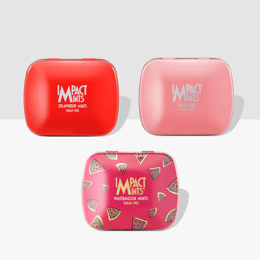 RED ASSORTED PACK - STRAWBERRY 14G, PEACH 14G & WATERMELON 14g