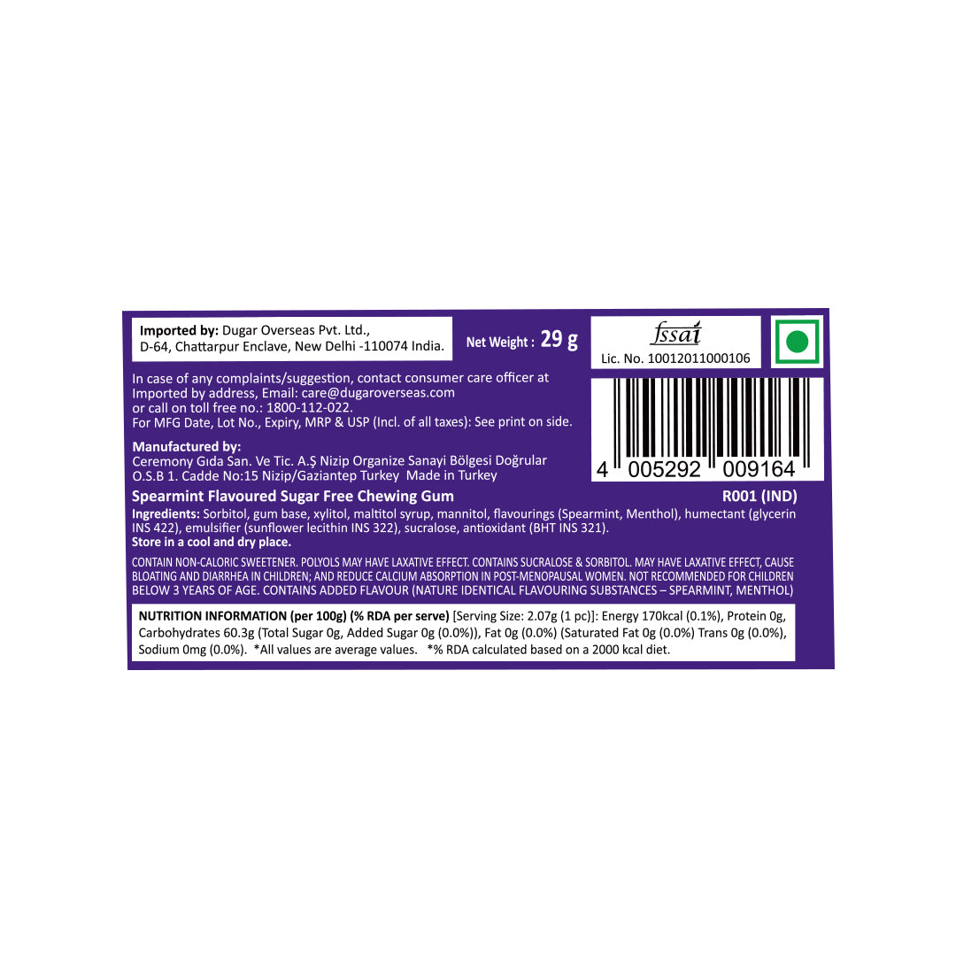 STRIKE GUM Assorted Pack of 4