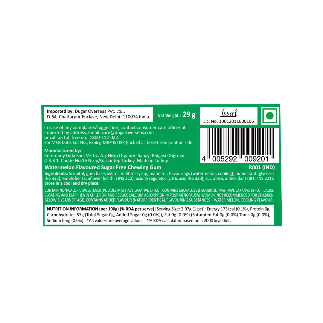 STRIKE GUM Assorted Pack of 4