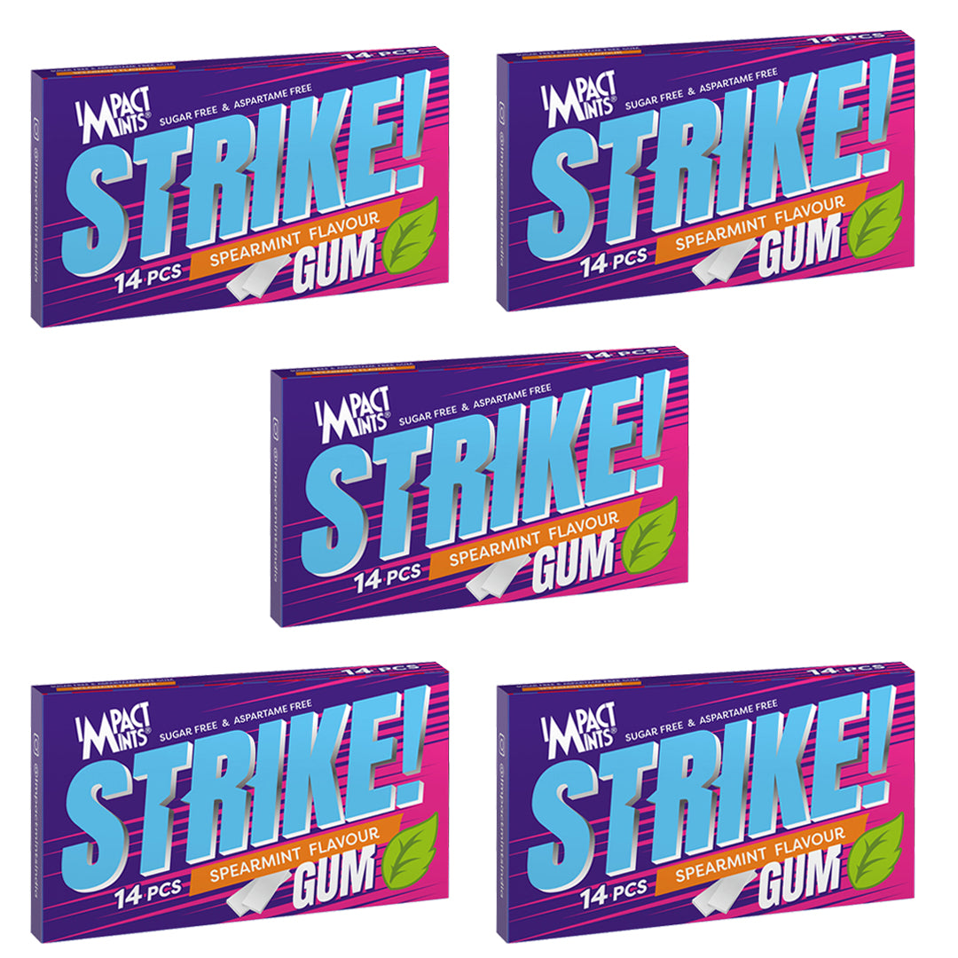 STRIKE SPEARMINT GUM 29g