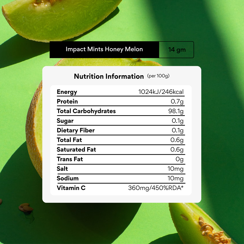HONEY MELON MINT 14G