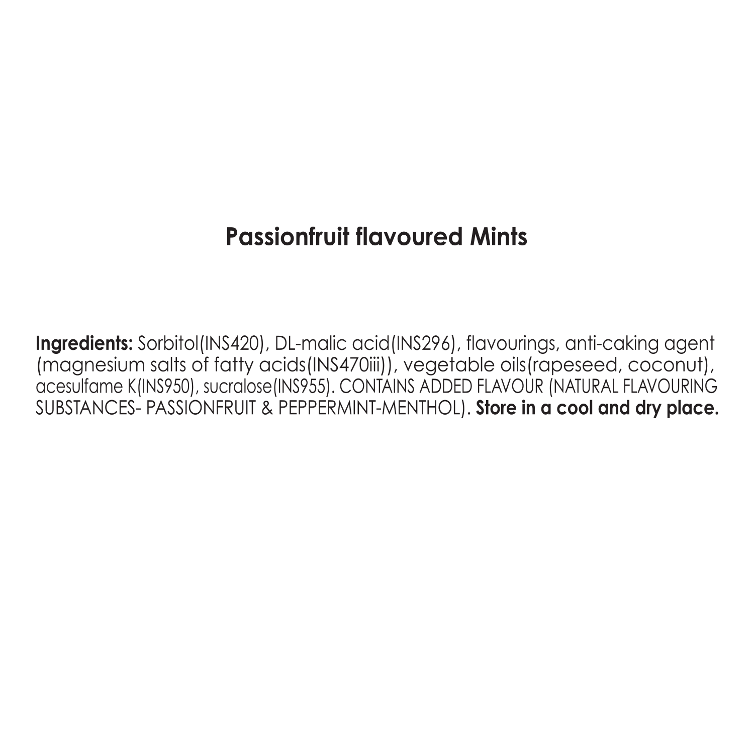 Passion Fruit Mint 14g