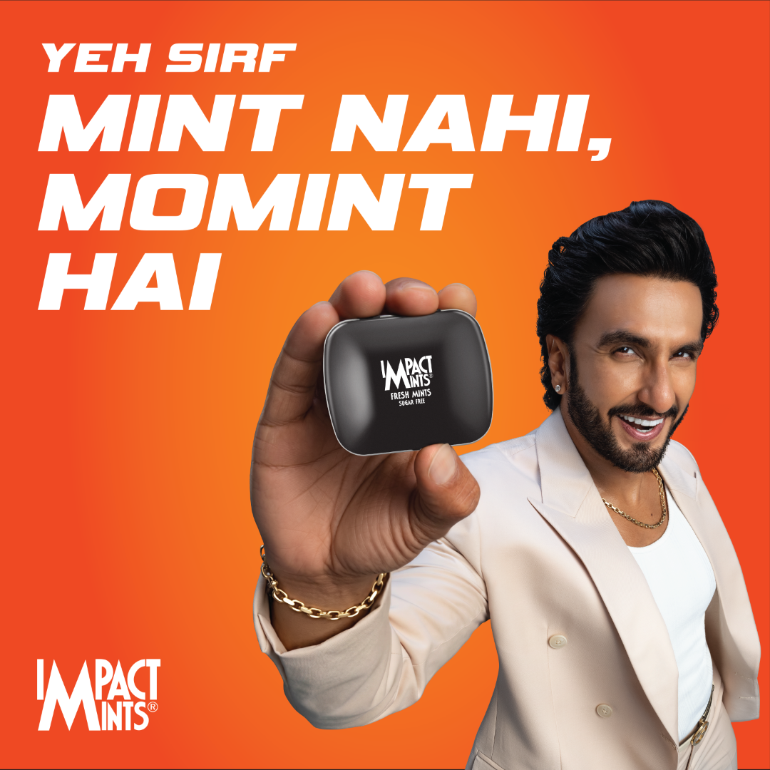 Ranveer Singh Joins IMPACT MINTS as its First Brand Ambassador in India
