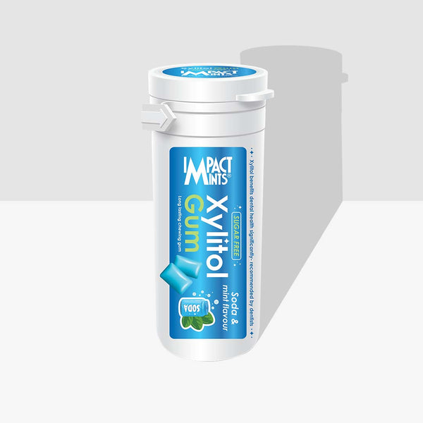 Xylitol Gum Soda & Mint Flavour