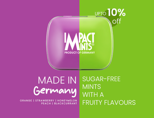 Impact Mints Sugar Free Flavours | Made In Germany