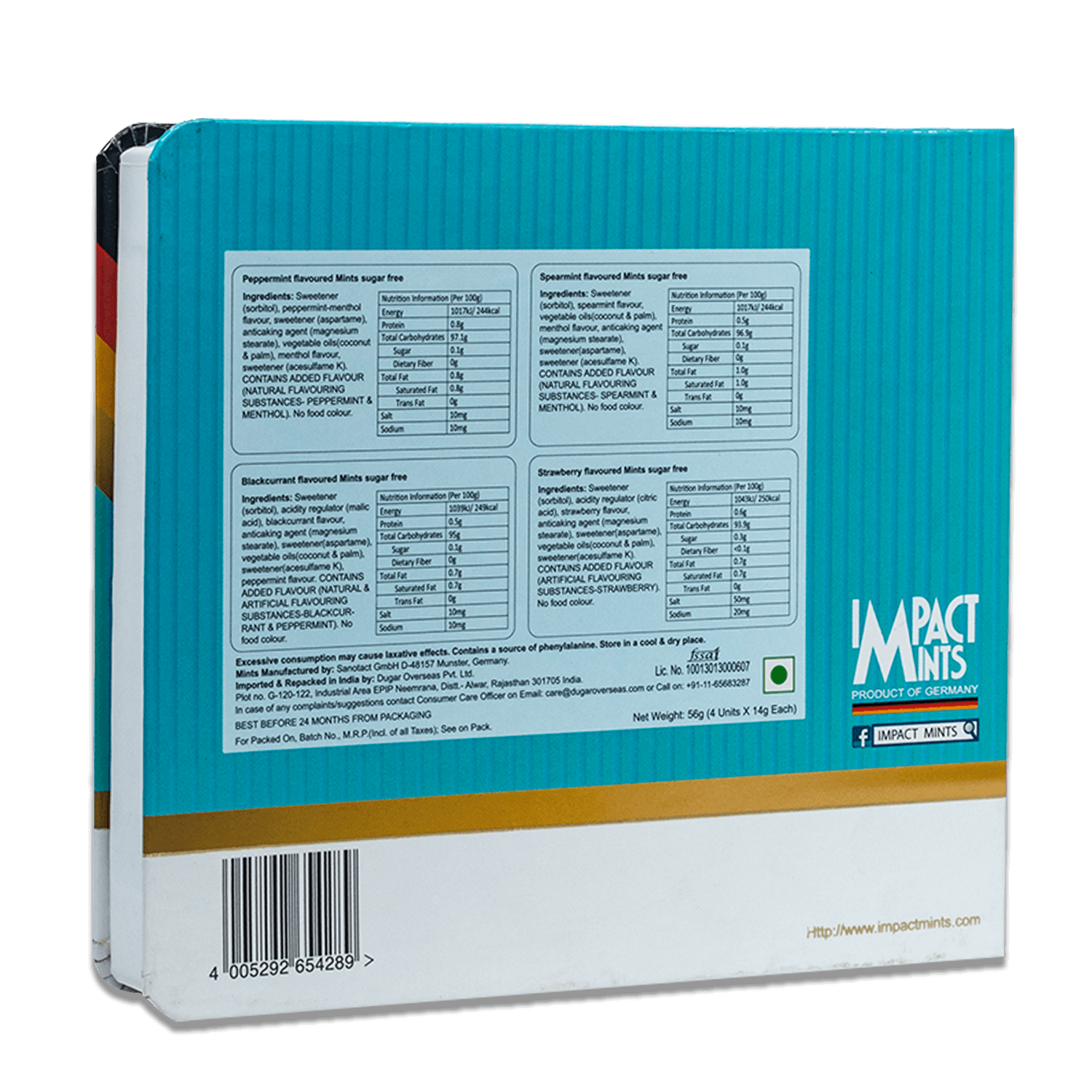 IMPACT MINTS GIFT BOX FOR HIM